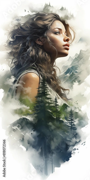 Obraz Forest Whisperer: A Connection Deepened