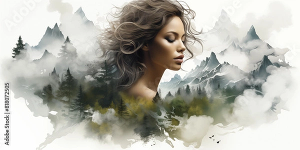 Obraz Highland Heartbeat: A Soulful Synthesis