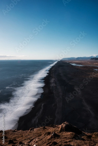 Obraz Long beach coast