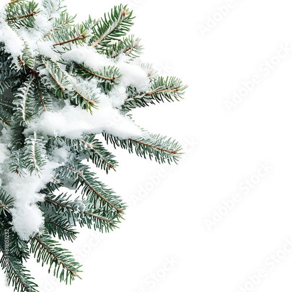 Fototapeta christmas tree branch