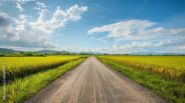 Fototapeta 実り始めた稲穂