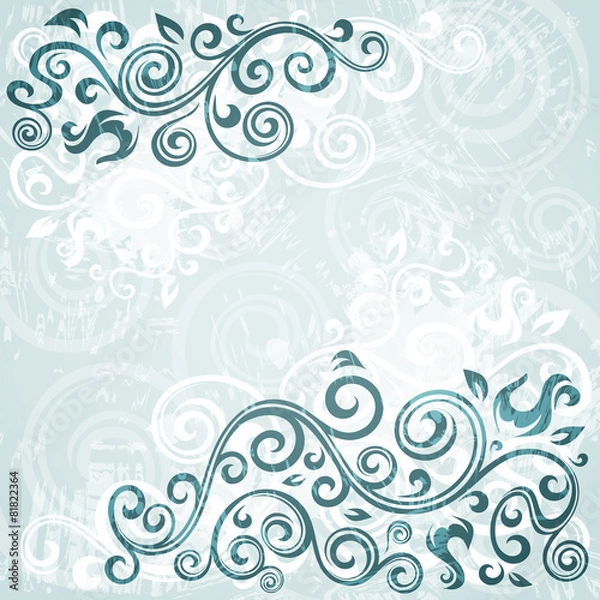 Fototapeta Floral background