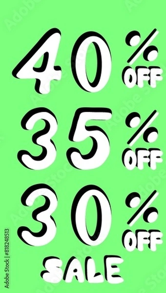 Obraz discount percentage 