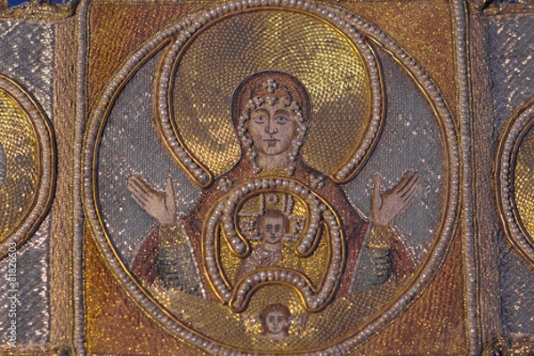 Fototapeta старинная вышивка