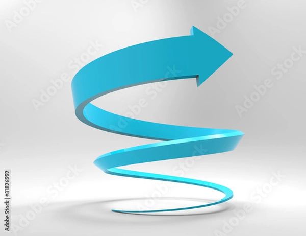 Obraz 3d arrow