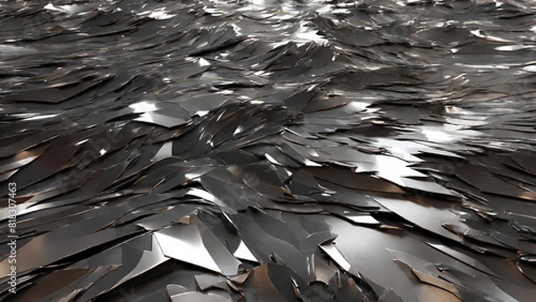 Obraz Abstract silver background