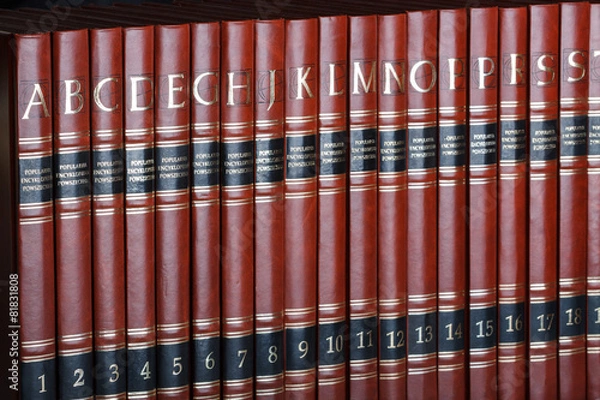 Fototapeta Encyclopedia