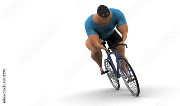 Obraz coureur cycliste