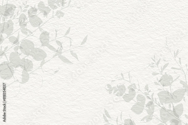 Obraz Delicate Floral watercolor Paper texture with soft botanical art 