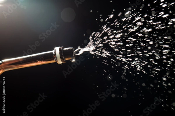 Obraz water spray from a watering can