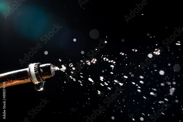 Obraz water spray from a watering can