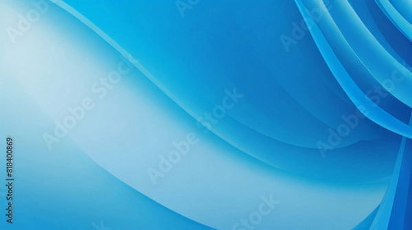 Fototapeta 白と青の曲線形状の背景を抽象化します。滑らかでクリーンな微妙な質感の創造的なデザイン。モダンな明るい色のグラフィック要素。ポスター、パンフレット、プレゼンテーション、ウェブサイト、チラシに適しています	