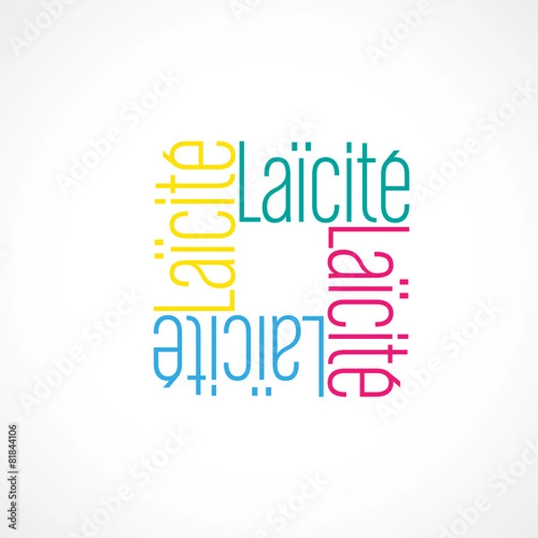 Fototapeta laicité