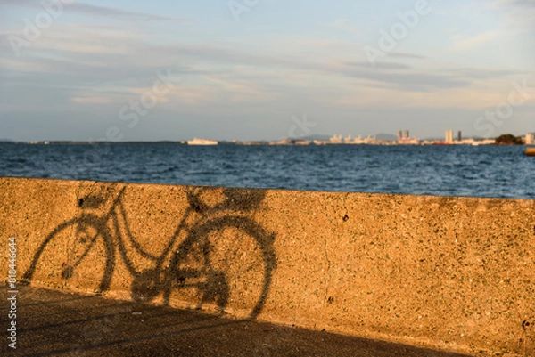 Obraz 自転車のある景色