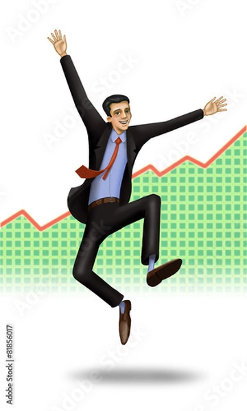 Obraz successful person