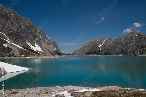 Obraz Lünersee, Vorarlberg