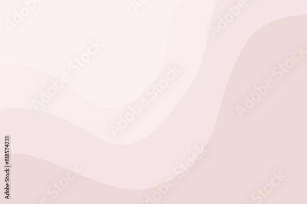 Obraz Simple soft pink abstract irregular color blocks