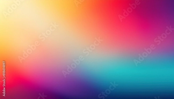 Fototapeta Blurred soft colored gradient background
