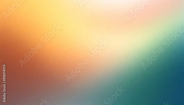 Fototapeta Blurred soft colored gradient background