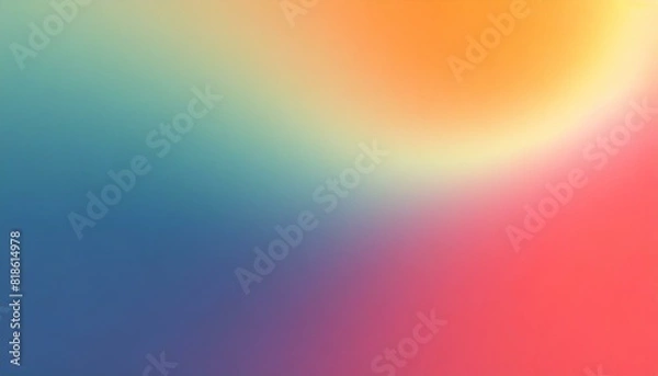 Fototapeta Blurred soft colored gradient background