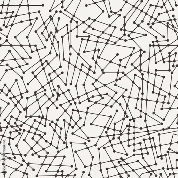 Fototapeta Intricate seamless geometric pattern