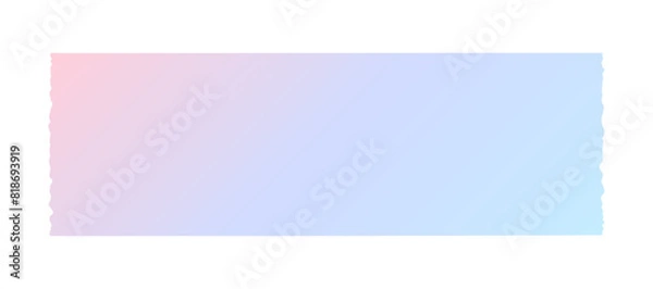 Fototapeta カットしたパステルカラーのマスキングテープ - おしゃれでかわいいデコレーション素材