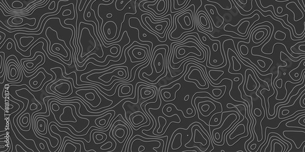 Fototapeta Whispering contours tracing stories across the infinite terrain

