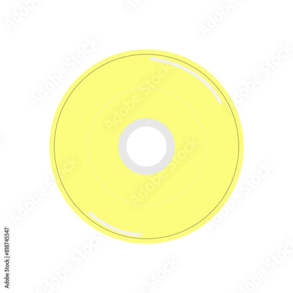 Fototapeta cd cassette vector icon design