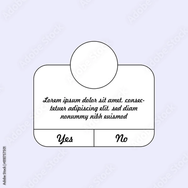 Fototapeta Social media post template design