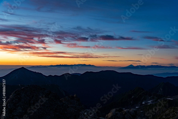 Fototapeta 雲海の日の出