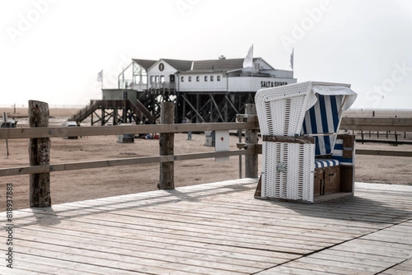 Obraz Sonne Strandkorb