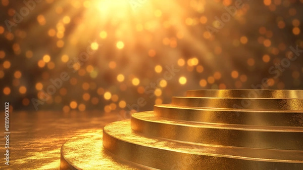 Fototapeta 縁起の良いゴールド背景