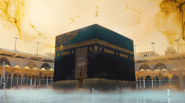 Obraz Saudi Kaaba in mecca background