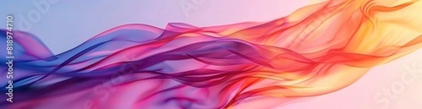 Obraz Abstract Summer Wind Patterns. With Copy Space, Abstract Background