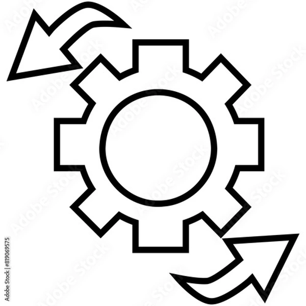 Fototapeta Development Icon