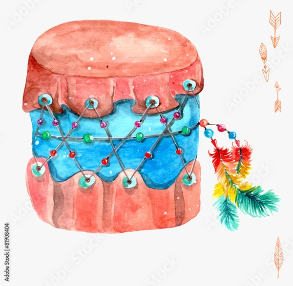 Fototapeta Indian drum