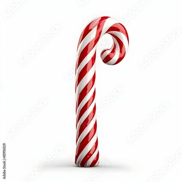 Obraz candy canes isolated on white