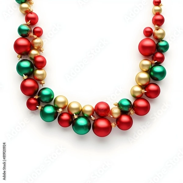 Obraz red beads