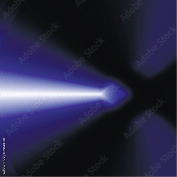 Fototapeta Abstract design. Beam of light on a metal surface