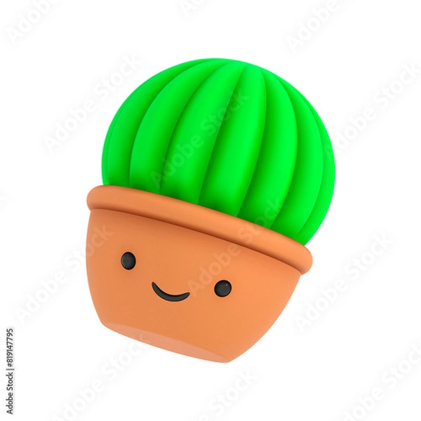 Fototapeta 3D Animated Cactus