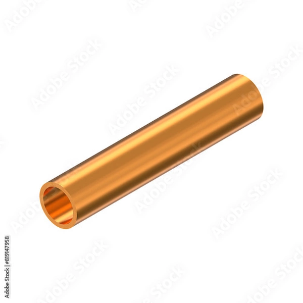 Obraz 3D Copper tubing