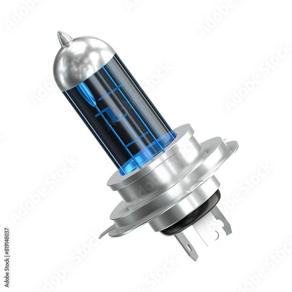 Obraz 3D Halogen Bulb Blue