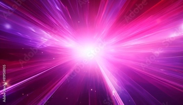Fototapeta abstract background with pink rays