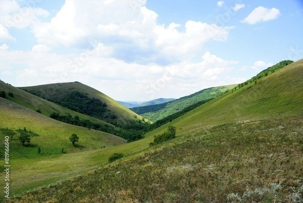 Obraz landscape with mountains and sky