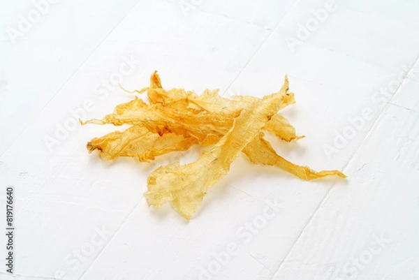Obraz Fish maw on white background