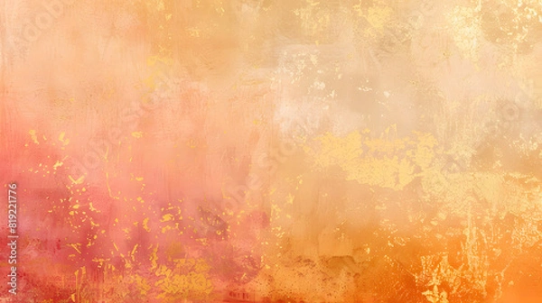 Obraz Golden Hour Gradient Texture: Warm Sunset Glow Background