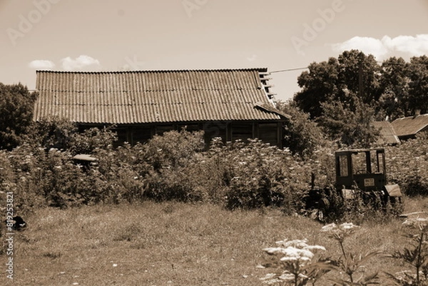 Obraz old farm house