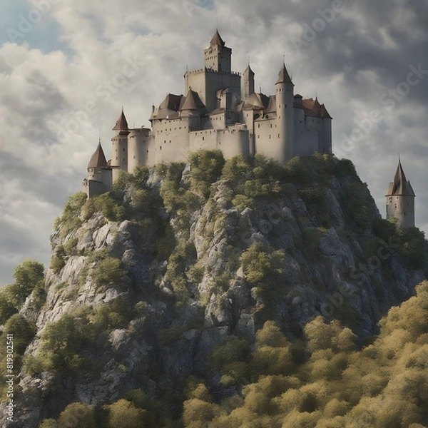 Obraz Castle on the hill