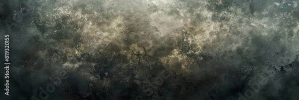 Fototapeta Abstract grunge background with smoke and fog. Dark and mysterious wallpaper. Vintage texture. Abstract dark grungy background with smudged white wall. High quality photo