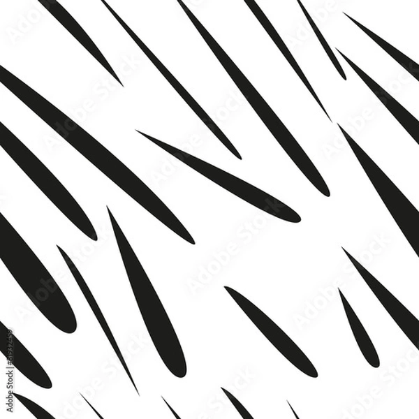Fototapeta Abstract rain drops seamless pattern.